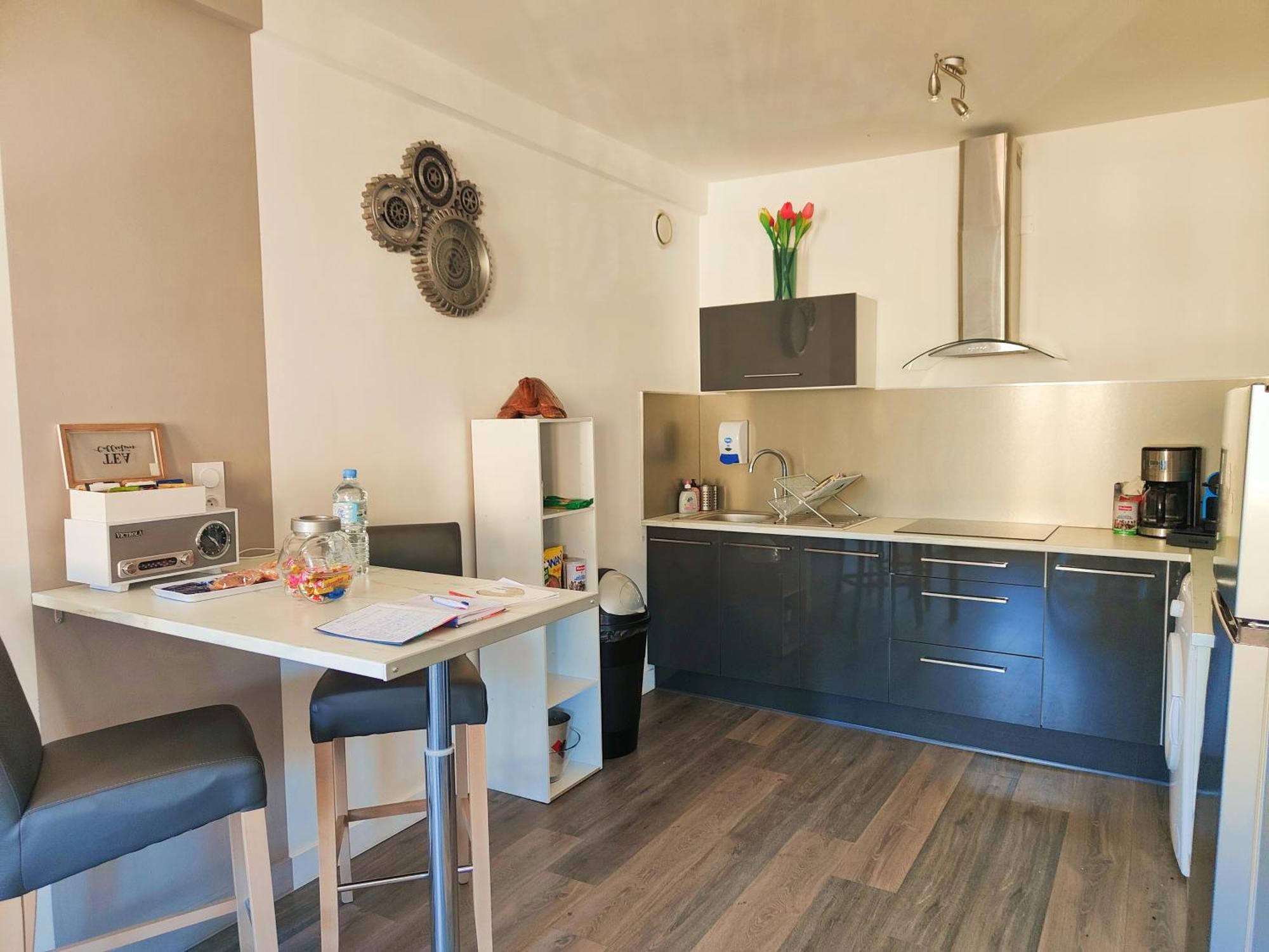 Les Appartements Du Marche Dinan Værelse billede